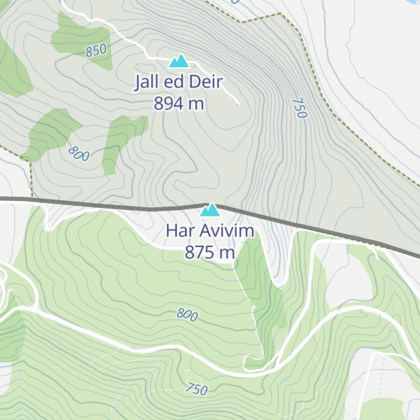Map of Har Avivim