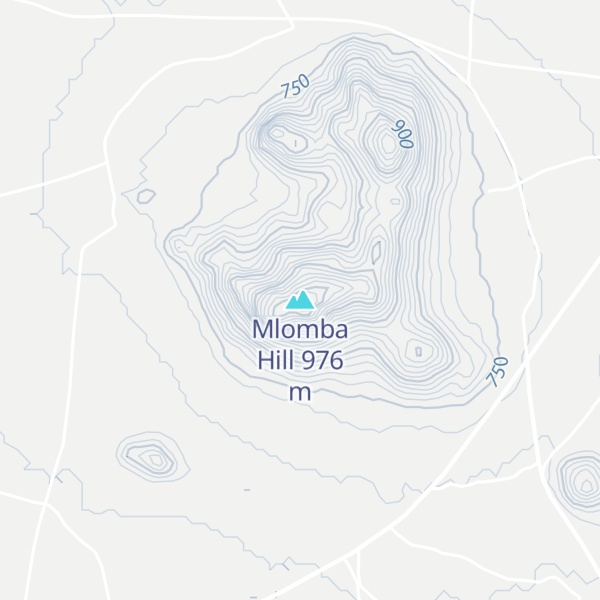 Map of Mlomba Hill