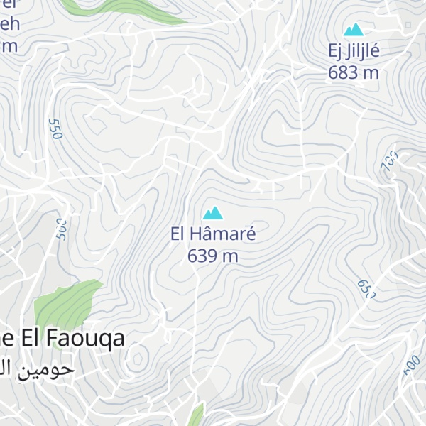 Map of El Hâmaré