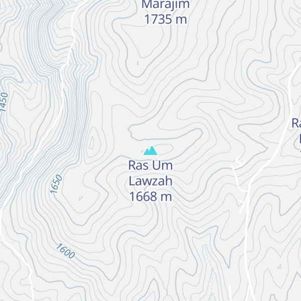 Map of Ras Um Lawzah