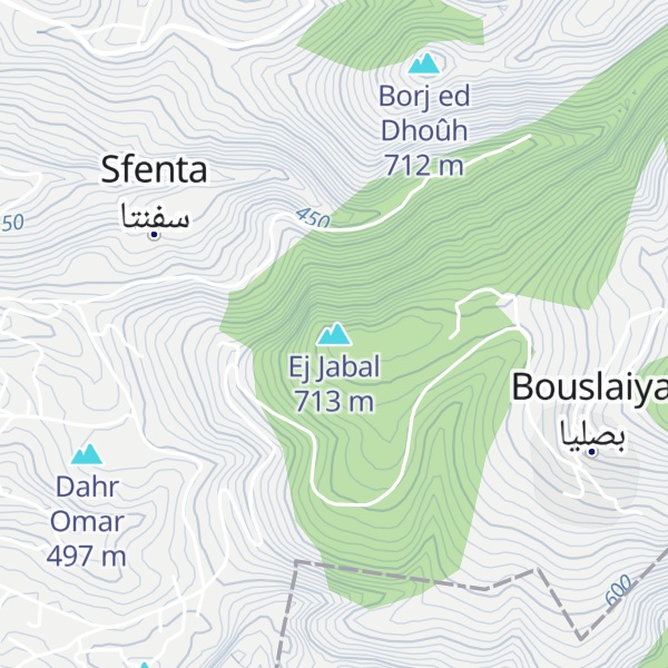 Map of Ej Jabal