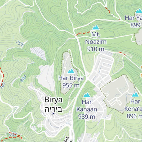 Map of Har Birya