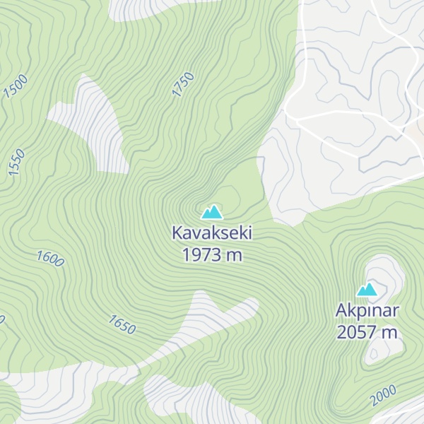 Map of Kavakseki