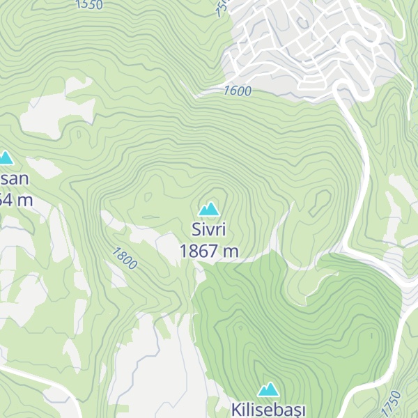 Map of Sivri