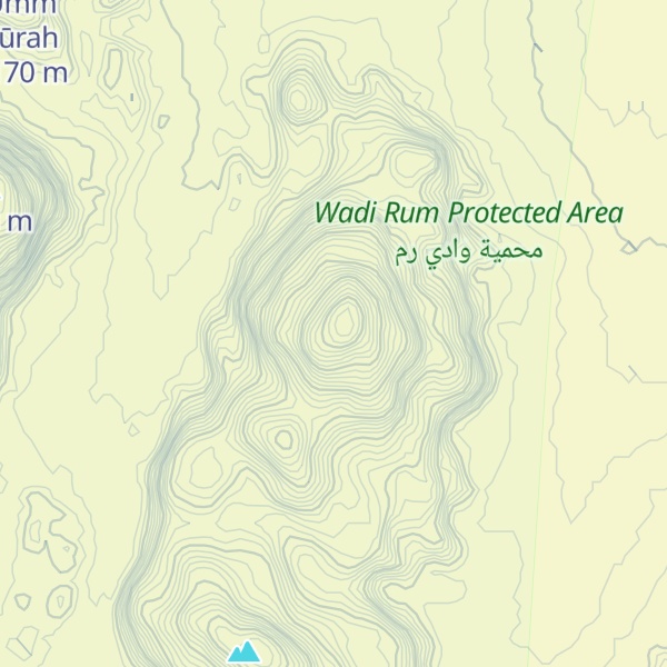 Map of Jebel Um Harag