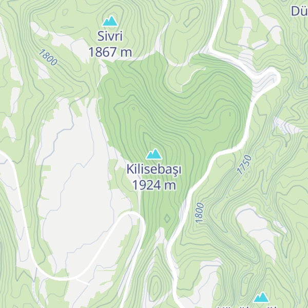 Map of Kilisebaşı