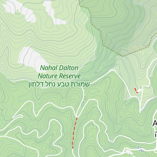 Map of Dalton Cliff