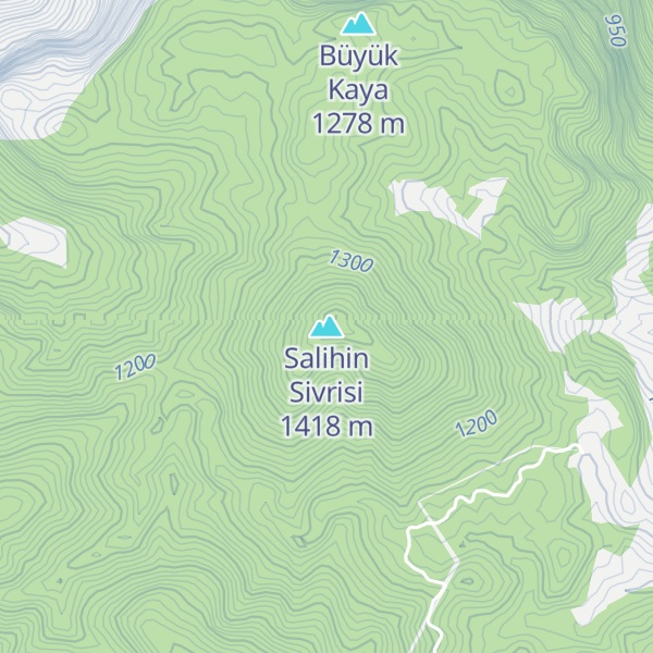 Map of Salihin Sivrisi