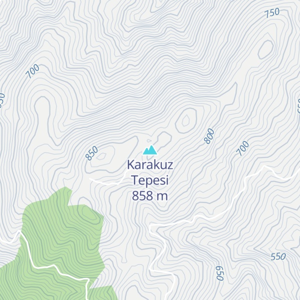 Map of Karakuz Tepesi