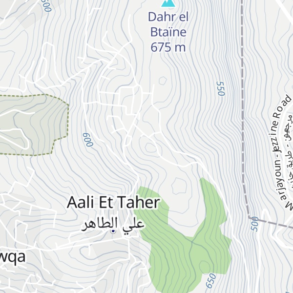 Map of Jabal Tuhra
