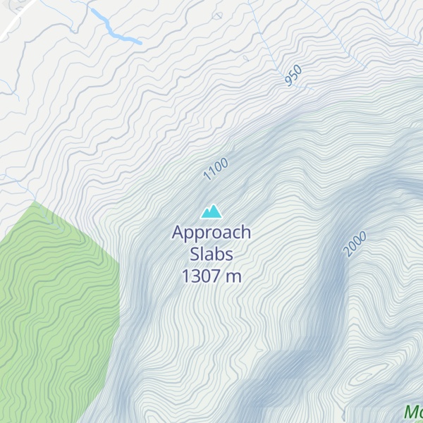 Map of Approach Slabs