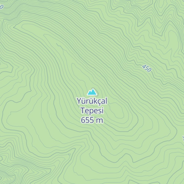 Map of Yürükçal Tepesi