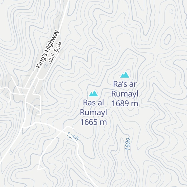 Map of Ras al Rumayl