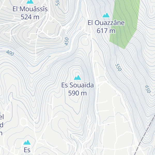 Map of Es Souaïda