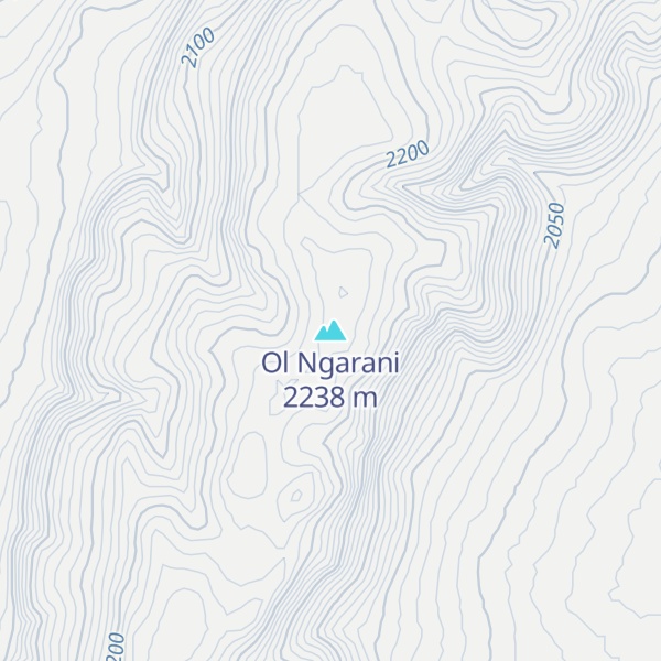 Map of Ol Ngarani
