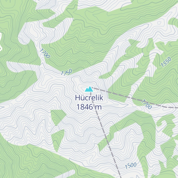 Map of Hücrelik