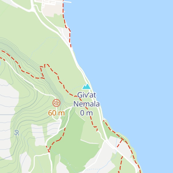 Map of Giv‘at Nemala