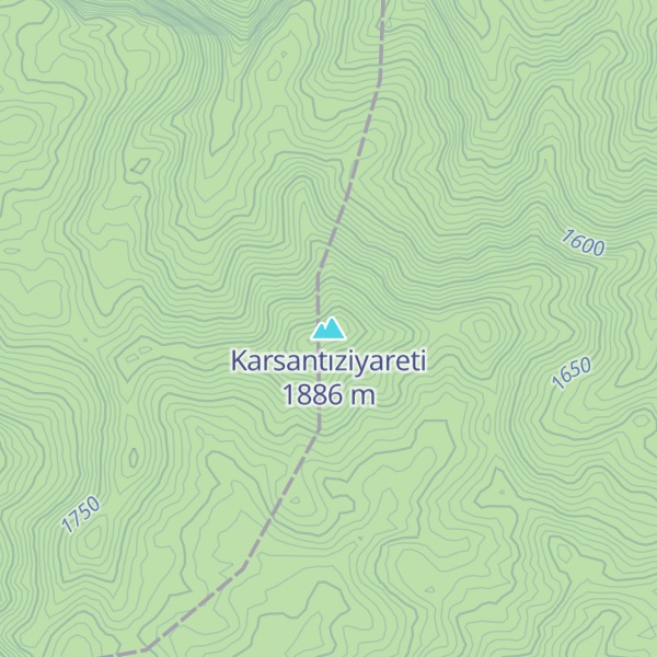 Map of Karsantıziyareti