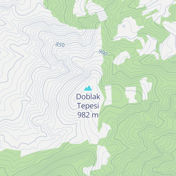 Map of Doblak Tepesi