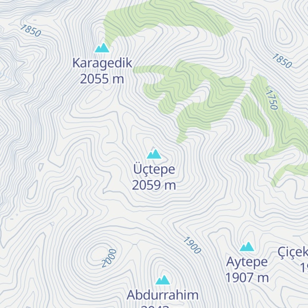 Map of Üçtepe