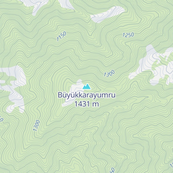 Map of Büyükkarayumru