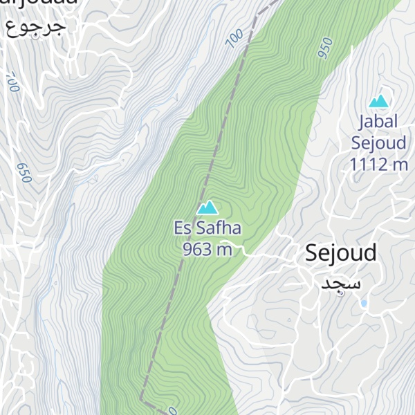 Map of Es Safha