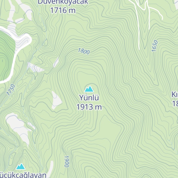 Map of Yünlü