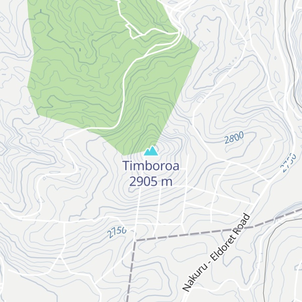Map of Timboroa