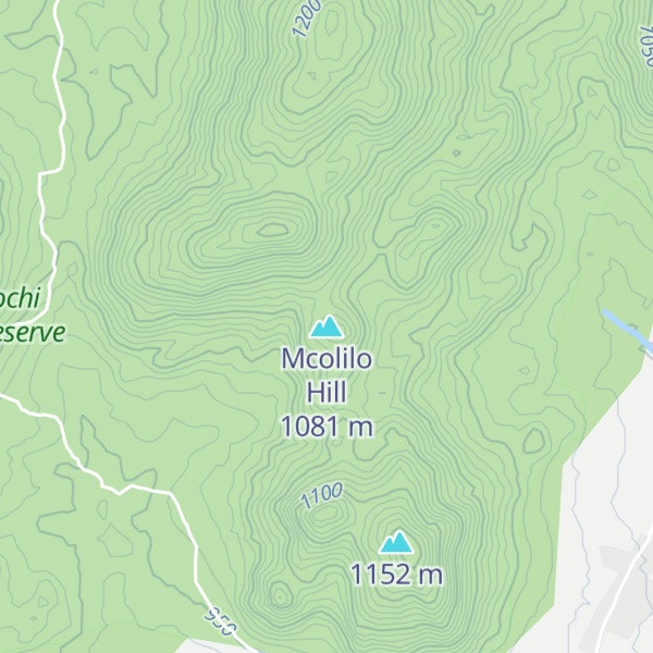 Map of Mcolilo Hill