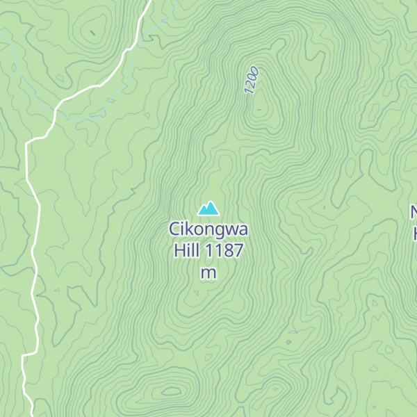 Map of Cikongwa Hill