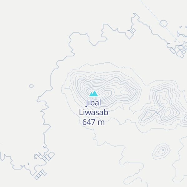Map of Jibal Liwasab