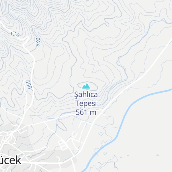 Map of Şahlıca Tepesi