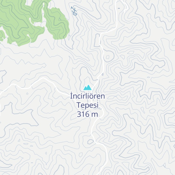 Map of İncirliören Tepesi
