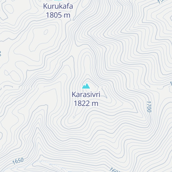 Map of Karasivri