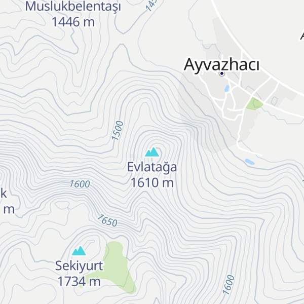 Map of Evlatağa