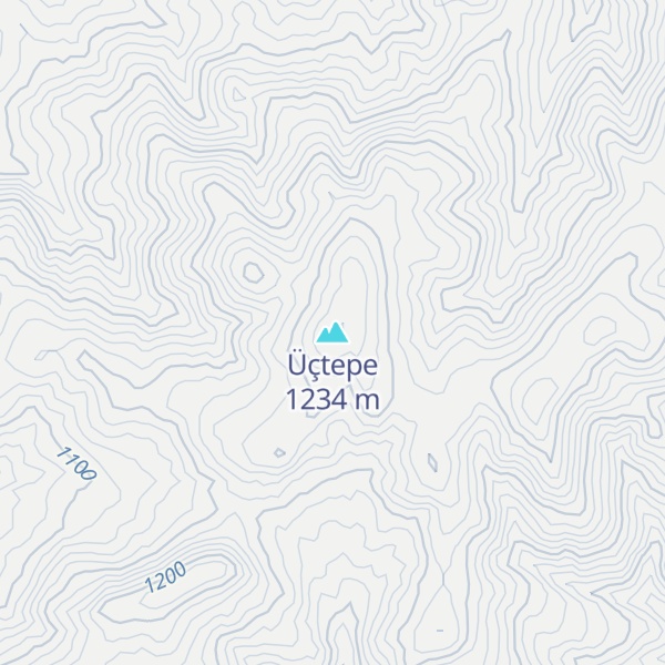 Map of Üçtepe