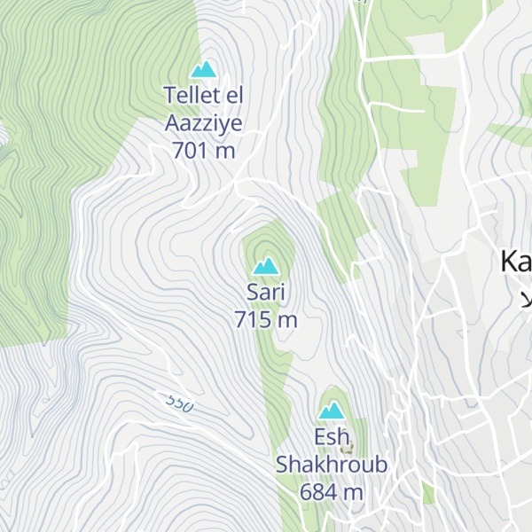 Map of Sari