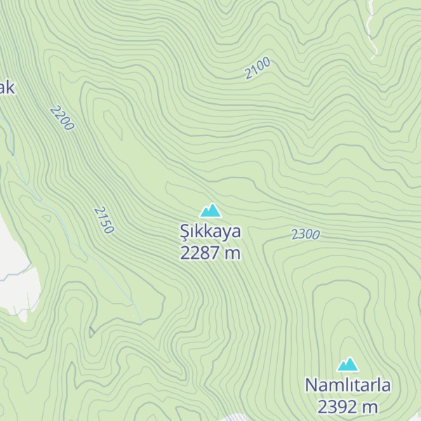 Map of Şıkkaya