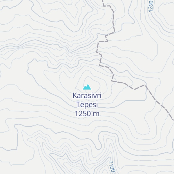 Map of Karasivri Tepesi