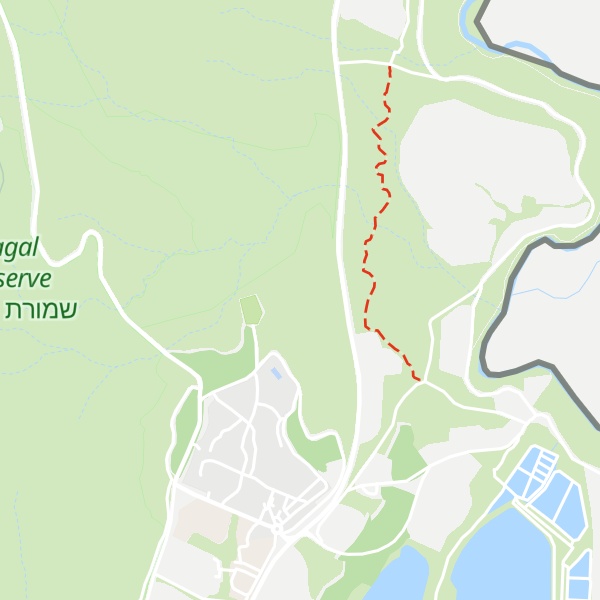 Map of Giv‘at Gamal