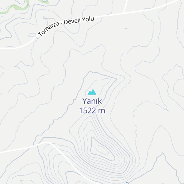 Map of Yanık