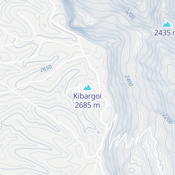 Map of Kibargoi