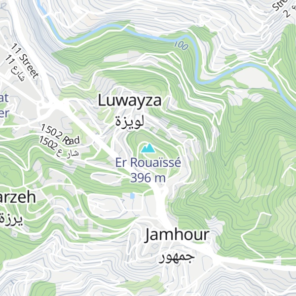 Map of Er Rouaïssé