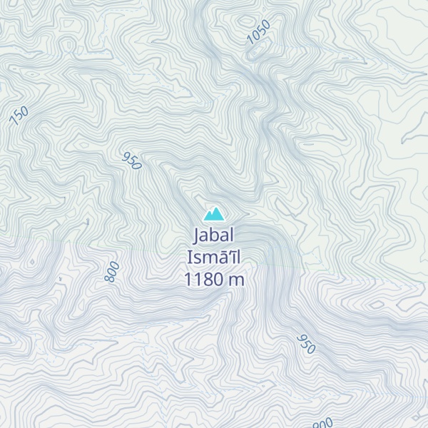 Map of Jabal Ismā‘īl