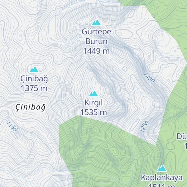 Map of Kırgıl