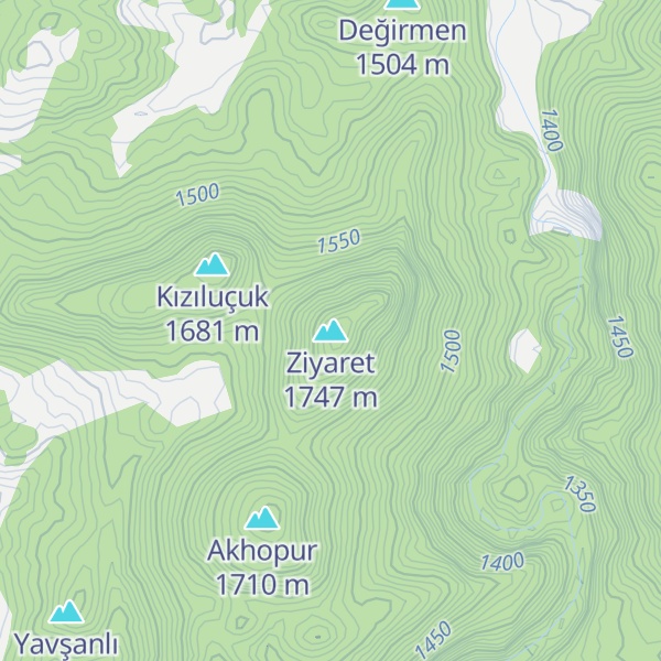 Map of Ziyaret