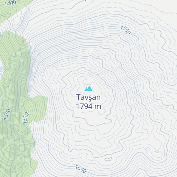 Map of Tavşan