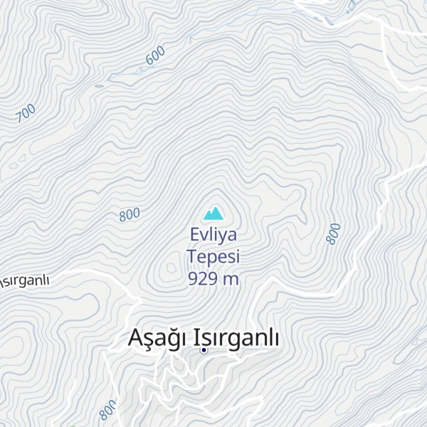 Map of Evliya Tepesi