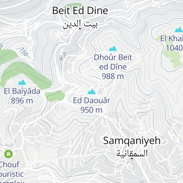 Map of Ed Daouâr