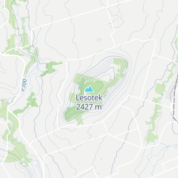 Map of Lesotek